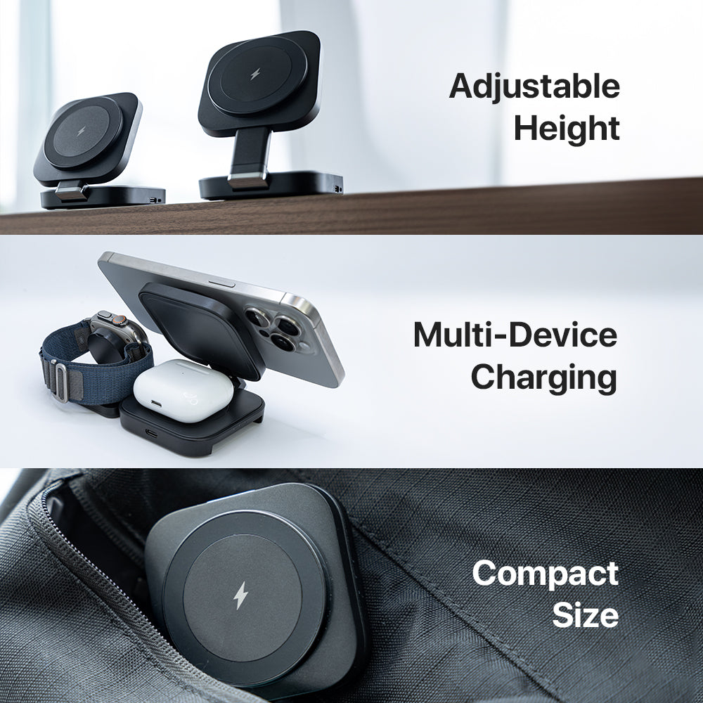 Dashed® GO Mini (chargeur sans fil 3 en 1)