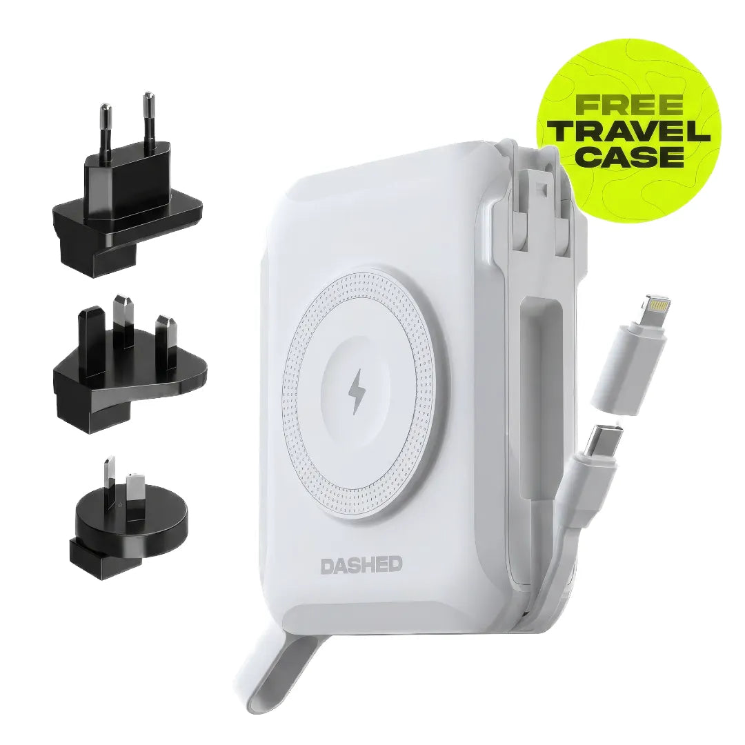 Dashed® TravelPod PRO (4-in-1 Laptop Travel Charger)