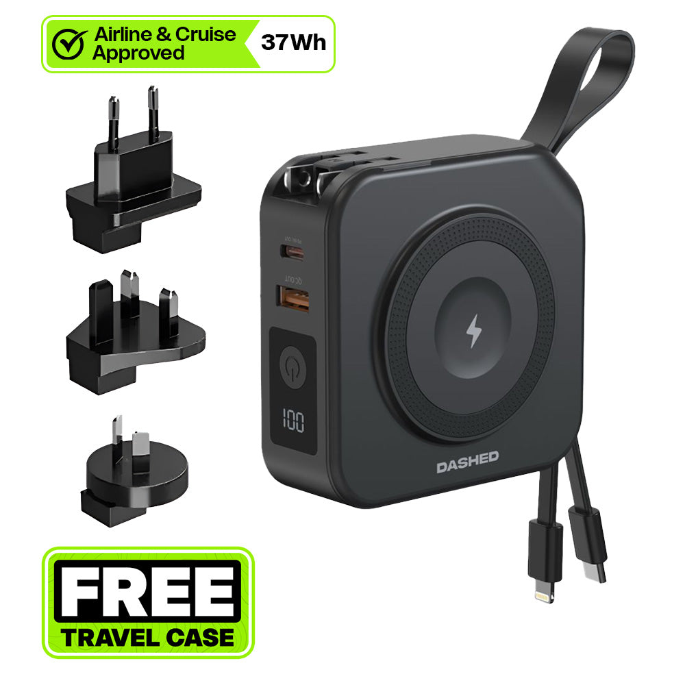 Dashed TravelPod® (5-in-1 Travel Charger)