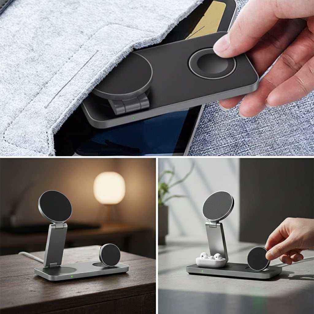 Magsafe portable charger for travel or home charge