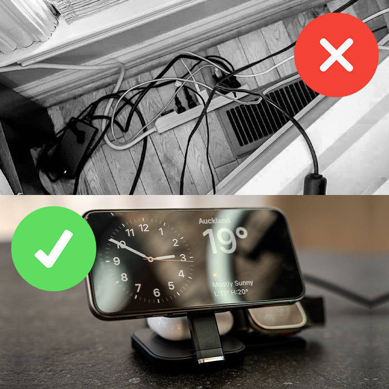 Dashed® GO Mini (chargeur sans fil 3 en 1)