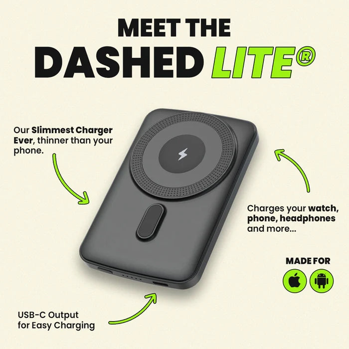 Dashed® Lite (batterie externe 3 en 1)