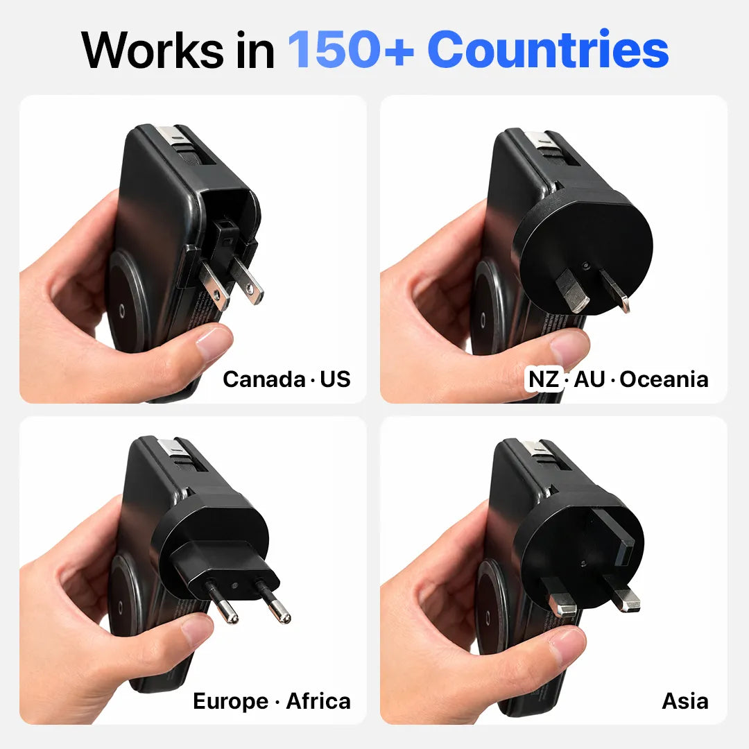 Dashed® Roam (5-in-1 Retractable Travel Charger)