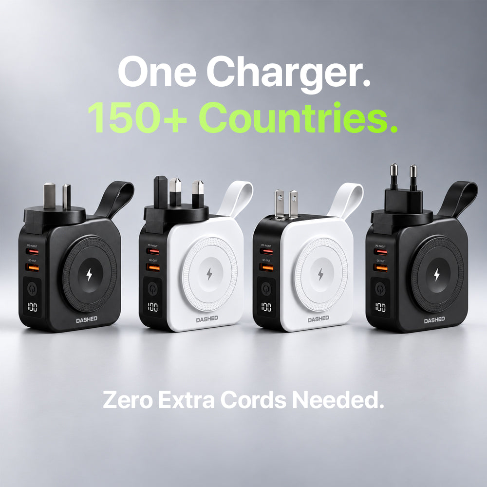 Dashed® TravelPod (5-in-1 Travel Charger)