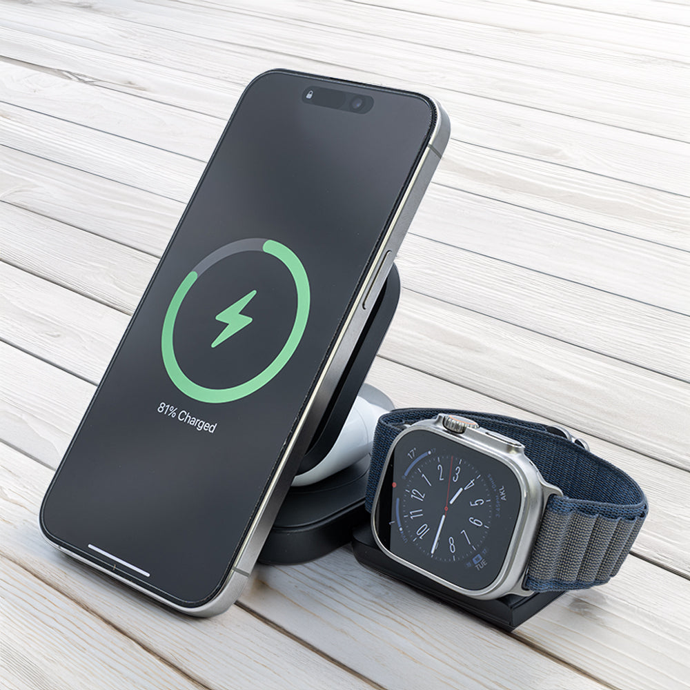 Dashed® GO Mini (3-in-1 Wireless Charger)