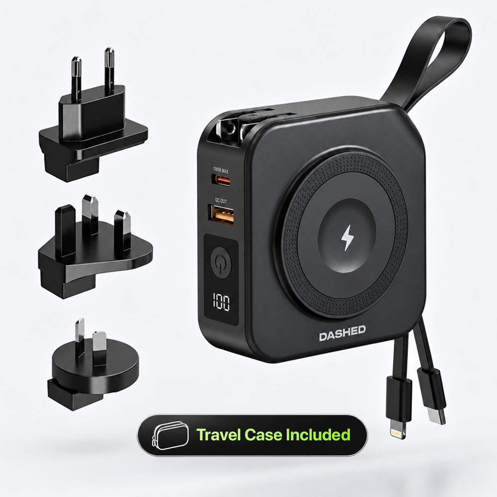 Dashed® TravelPod (5-in-1 Travel Charger)