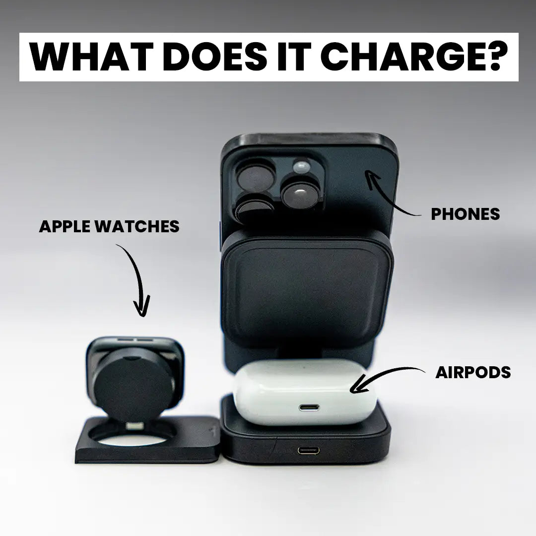 Dashed® GO Mini (chargeur sans fil 3 en 1)