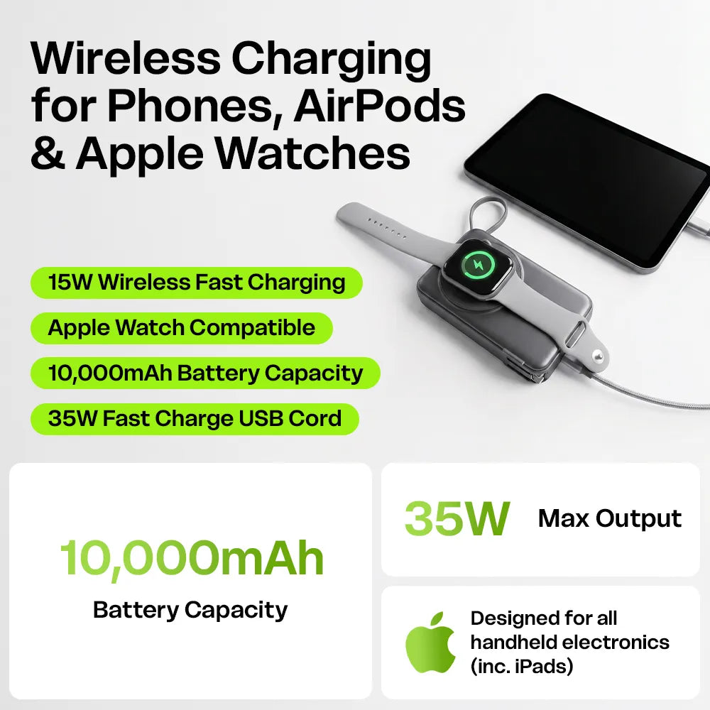 Dashed Roam® (5-in-1 Retractable Travel Charger)