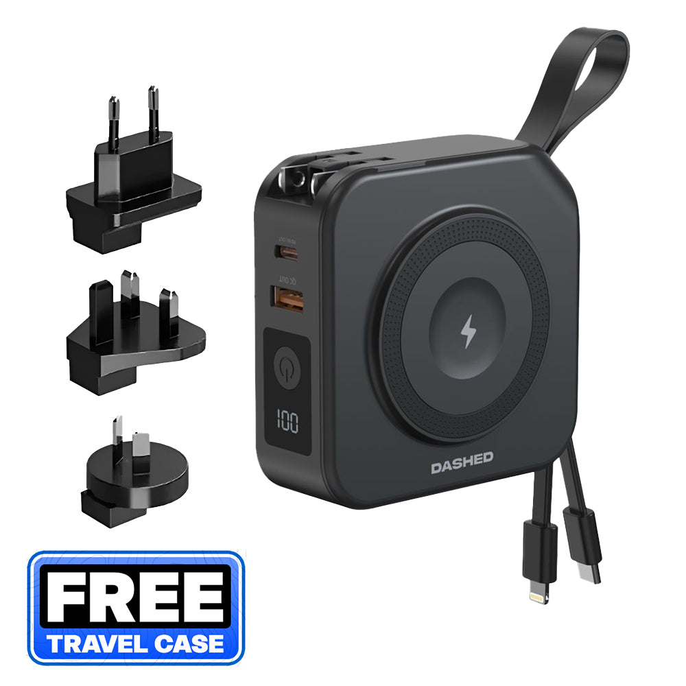 Dashed® TravelPod (5-in-1 Travel Charger)