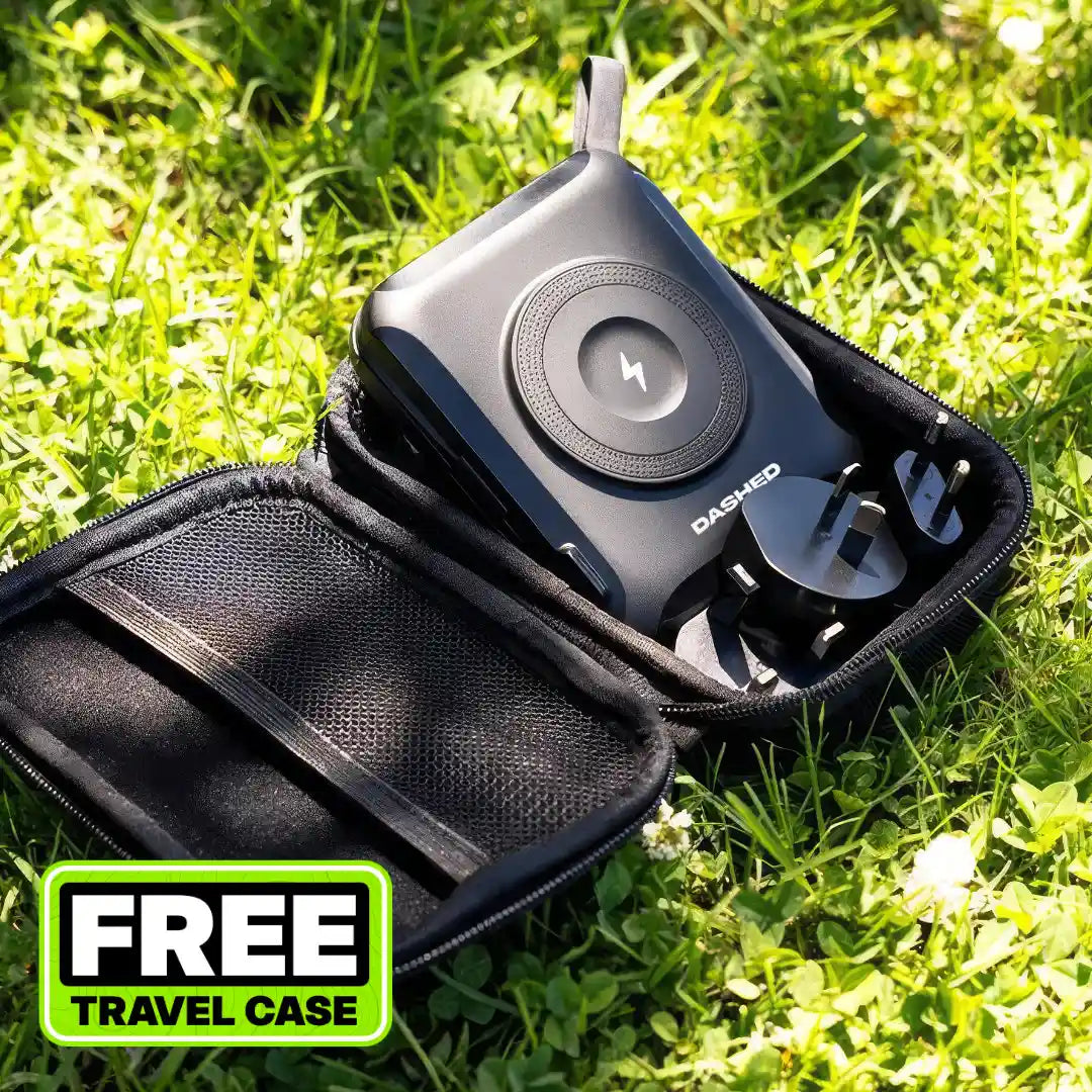 Dashed® TravelPod PRO (chargeur de voyage 4 en 1 pour ordinateur portable) 