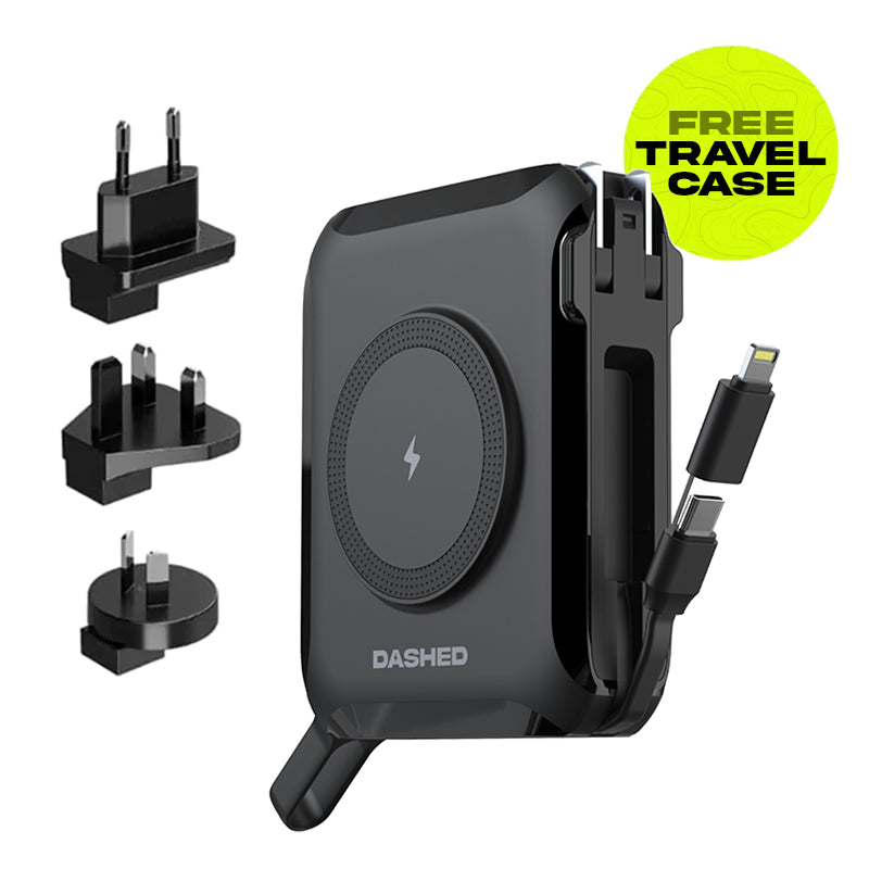 Dashed® TravelPod PRO (4-in-1 Laptop Travel Charger)
