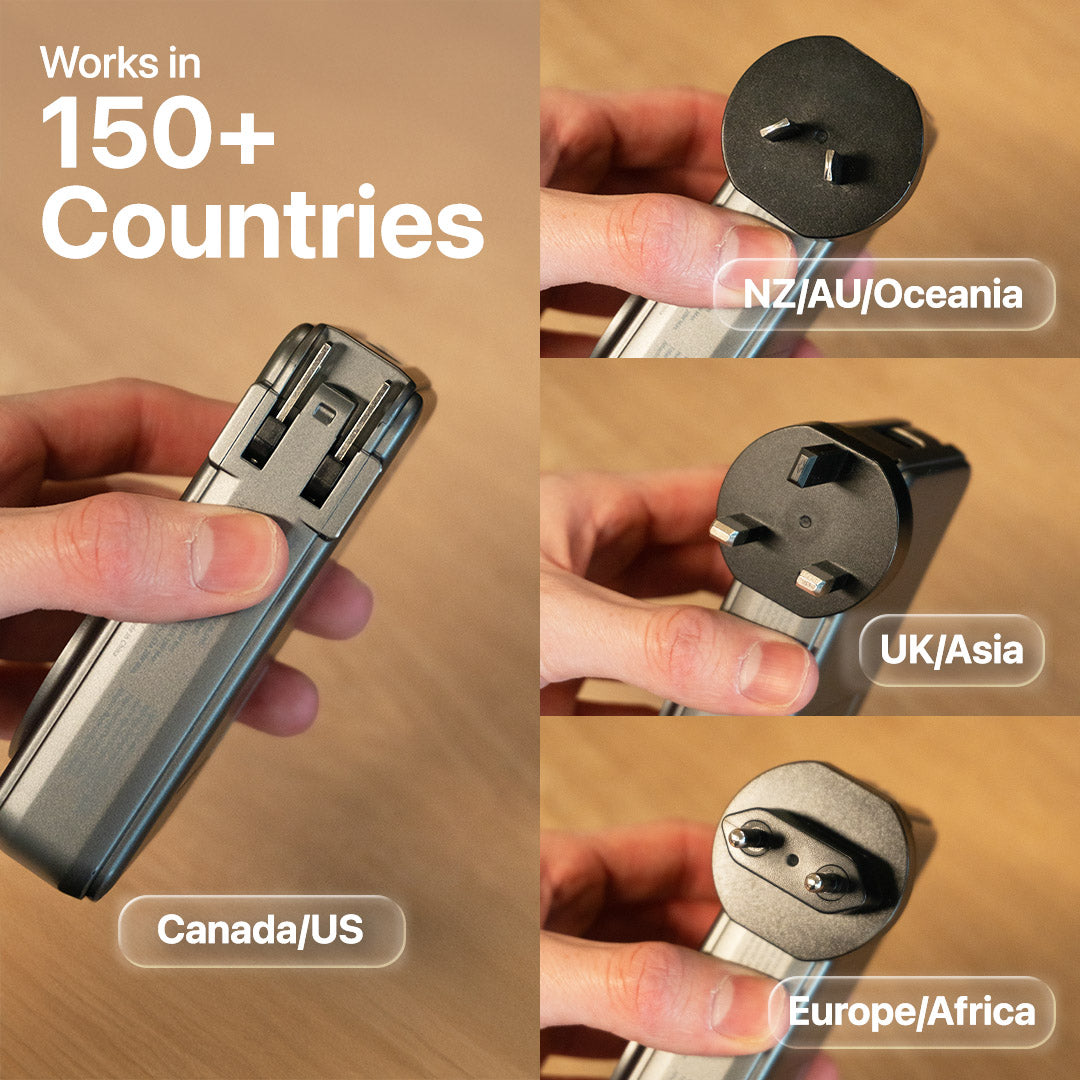 Dashed® Roam (5-in-1 Retractable Travel Charger)